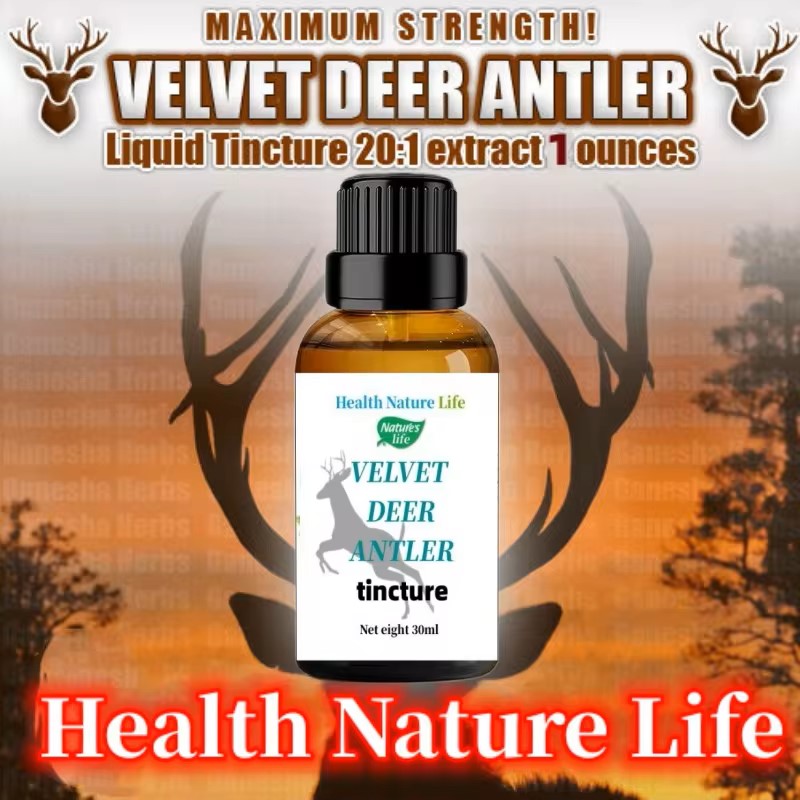 VELVET DEER ANTLER 20:1 Extrakt Tinktura IGF-1 /30ml-EKSTRAKTA Brušenog JELENOG ROGA Max.snage