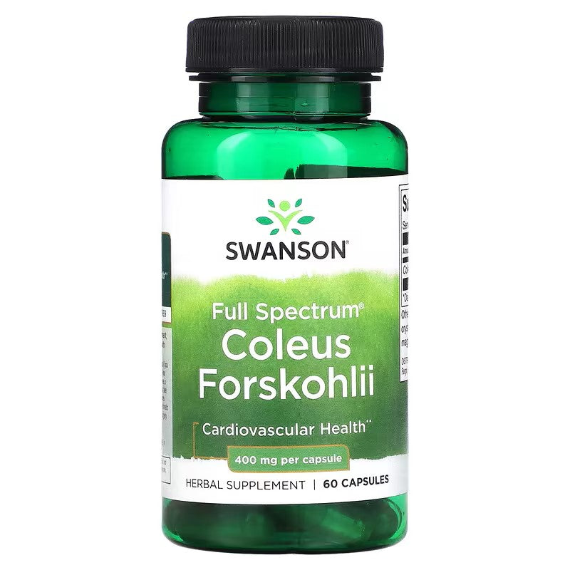 FORSKOLIN Root Extract 4500mg/60 caps.(Full spektrum)-SWANSON USA