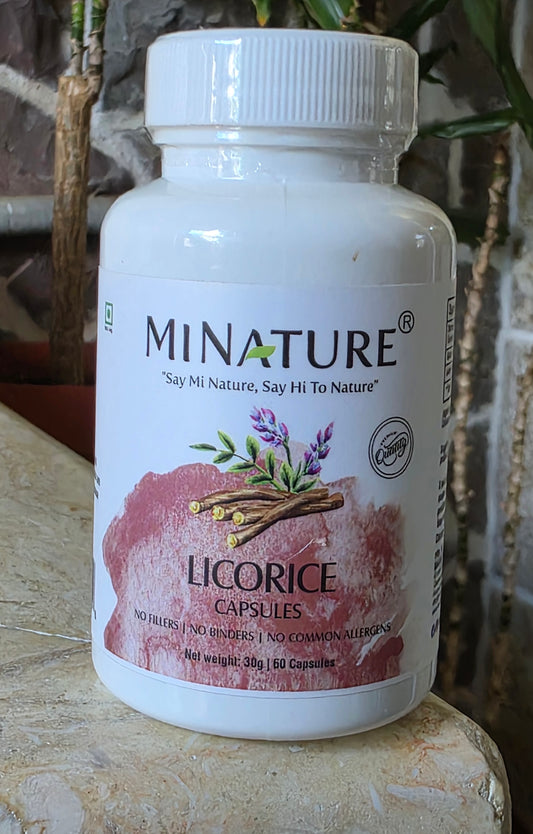 Licorice-Sladić 60 kaps.- 500mg ;dnevna doza 2x 500mg;za liječenje ULKUSA-Čira, oralnih, gastrointestinalnih i jetrenih poremećaj,