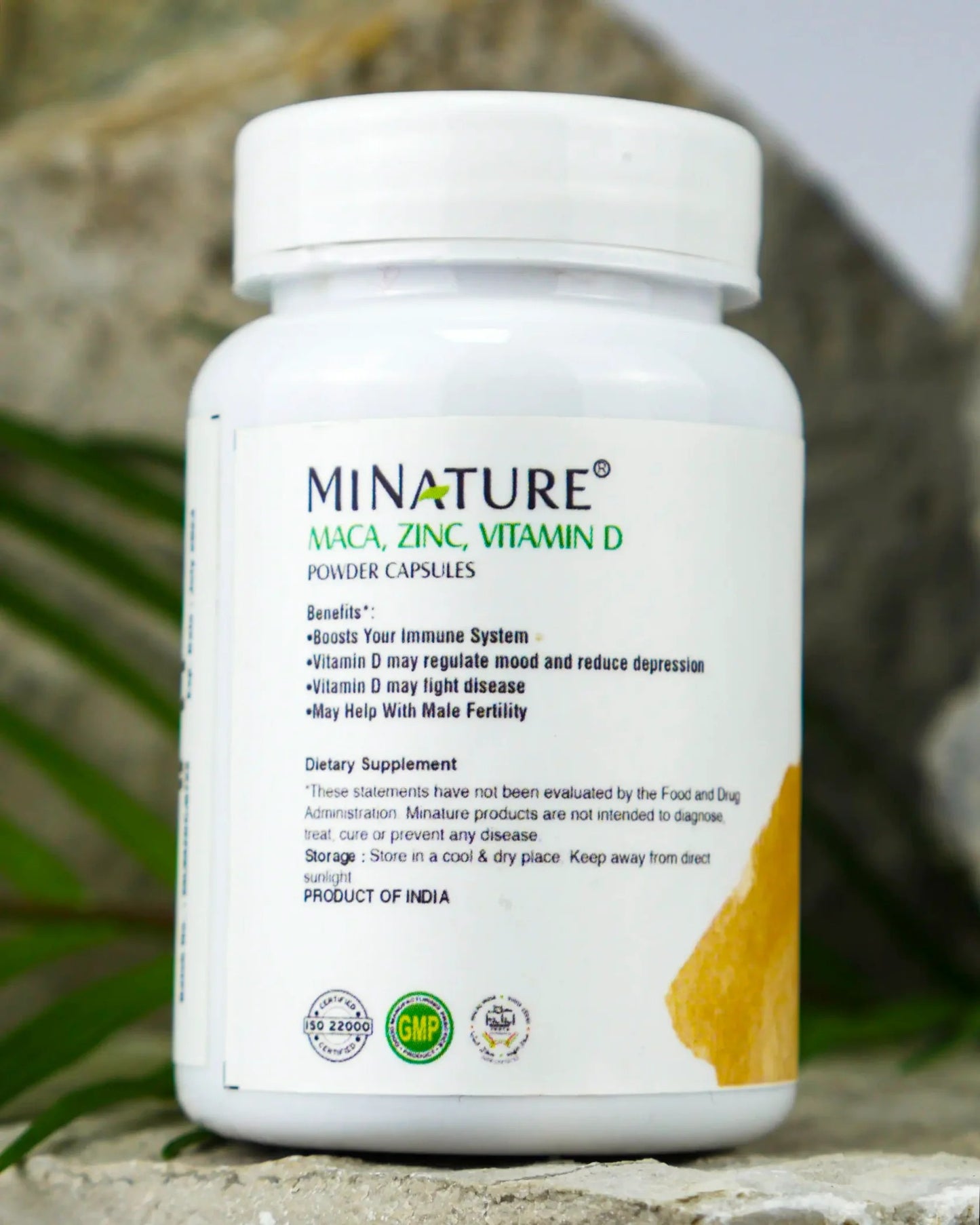 Maca Extract (Maka) 1000mg- 60 kaps. sa dodatcima + Cink i Vitamin D