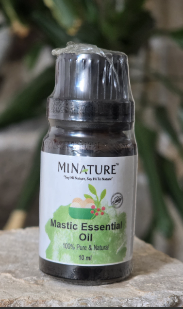 Mastic Gum Esencionalno ulje,100%čisto- 10ml;"Mi Nature";Podrška digestivno sistemu,borbi sa Helico i još toga...