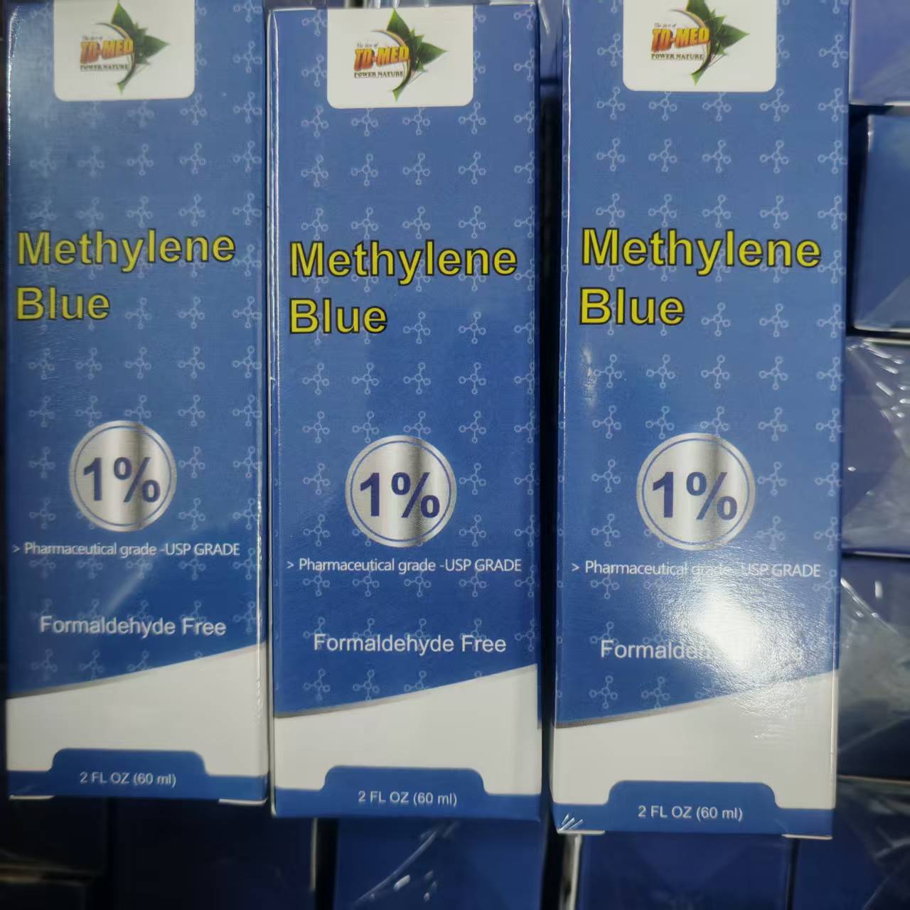 Metilen Plavo-Methylene Blue 60ml-1% USP solucija;Ublažavanje simptoma migrena, depresije i anksioznosti,više energiju;Brži oporavak nakon trovanja ili infekcija. za koncentraciju, pamćenje i ukupnu kognitivnu funkiju,protiv parazita,i bolova u krstima