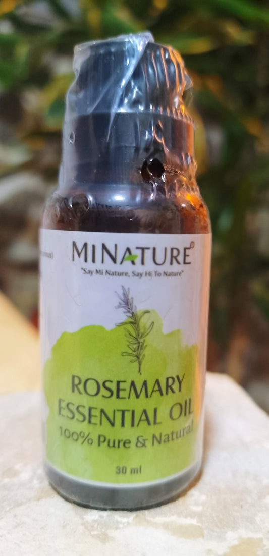 RUZMARIN-Rosemary Eterično ulje 30ml-Organic Mi Nature; za vašu kosu i kao lijek za mnogo toga....