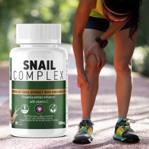 HELIX-Snail Complex 30 kapsula.Komplex Extrata PUŽA sa dodatcima Kurkume,Tamjana(Boswellie)i Vit.C za bolne kosti,zdravlja kostiju i vezivn0g tkiva;"NATURA THERAPY"