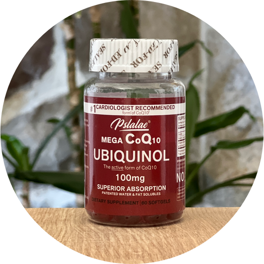 Ubikinol-Kaneka 100mg sa dodatkom Vit.C /60 caps."Pslalae"-USA;Za vaše kardio zdravlje,kod problena Aritmija  i ostalog...UBIQUINOL-SUPERIORNIJA APSORCIJA od klasičnog Co-Q10