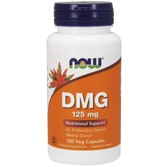 DMG , (od N, N-dimetil glicin HCI)125mg-100 caps.(Now Foods)