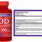 SOD  superoksid dismutaza 2400 jedinica, 300 mg, 100 kapsula za brzo oslobađanje