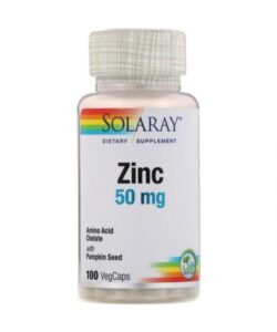 ZINC -  Cink 50 mg, Solaray USA