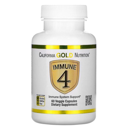 IMUNO 4, podrška za imunološki sistem, 60 vegetarijanskih kapsula,Calfornia Gold USA