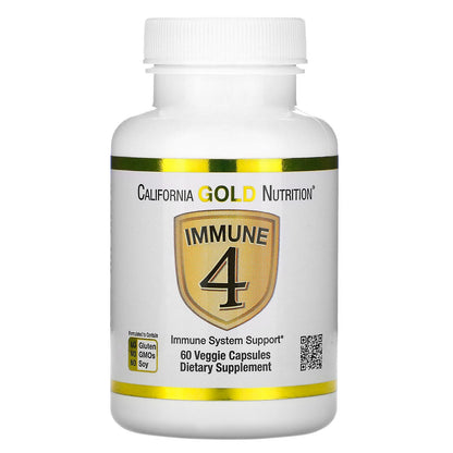 IMUNO 4, podrška za imunološki sistem, 60 vegetarijanskih kapsula,Calfornia Gold USA