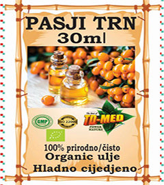 PASJI TRN-Sea Buckthor -Pasjakovina-Krkovina-Oblepika ulje 30m, Original iz Indije,hladno prešovano kao extract