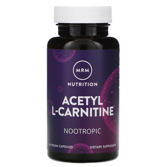 Acetil L-Karnitin, Acetyl-L Carnitine sa dodatkom vitaminaB-6, 60 veg. kapsula, MRM USA