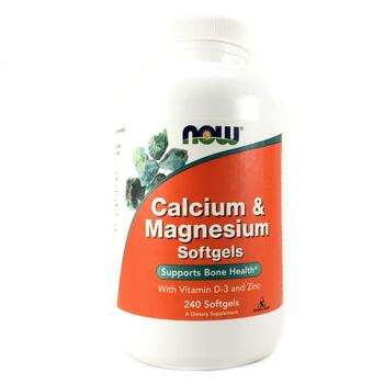 Kalcijum i Magnezijum sa vitaminom D-3 i Cinkom ,240 kaps. Now Foods