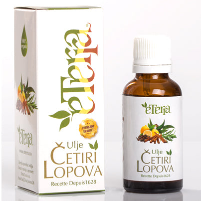 4 lopova ulje Eterra,Organik iz Indije 30ml