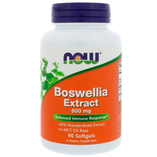 Boswellia Extract, 500 mg, 90 Softgels; Now Foods , Indiski Tamjan