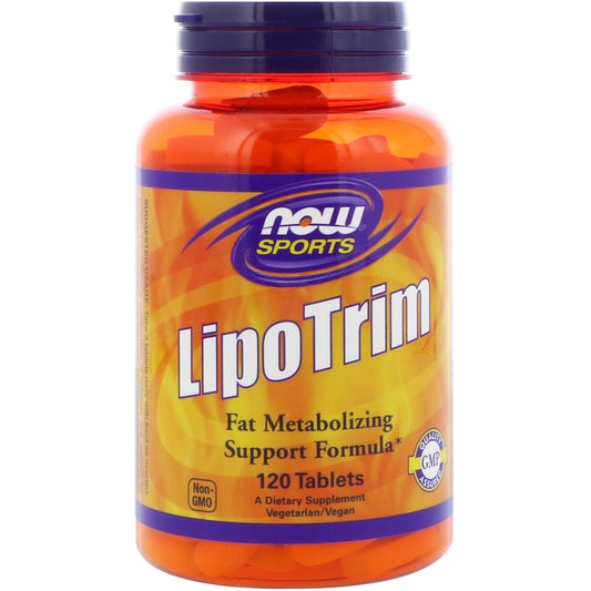 Lipo Trim, 120 Tablets(Now Foods, Sports) Podrška metabolizmu masti