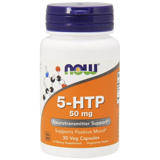 5-HTP, 50 mg, 90 Veg Capsules, Now Foods USA