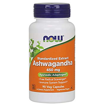 Ashwagandha, 450 mg, 90 Veg Capsules ,Now Foods-USA