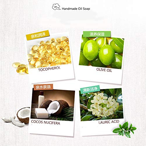 SAPUNI ANTISEPTIC & Antibakteriski-Set 4 komada; Natural Oil Soap;(*sa Antioxidantima i Cocosovim i Maslinovim uljem)-Bioaqua 100g