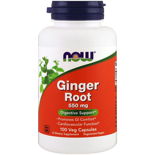 Ginger Root - Đumbir korijen- 550mg/100 kapsula(Now Foods)