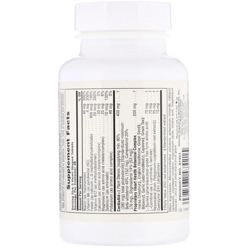 Zdravle srca-Heart Beat,90 tableta,Natures Plus USA