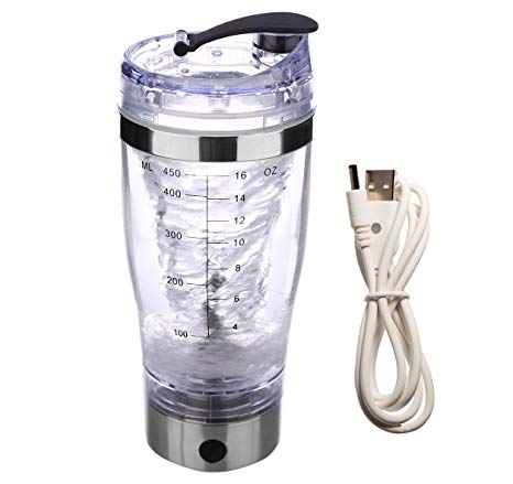 VORTEX BOCA-Mixer 450ml;Prenosiva boca za mešanje proteinskih napitaka,sokova i prahova sa punjivom baterijom !