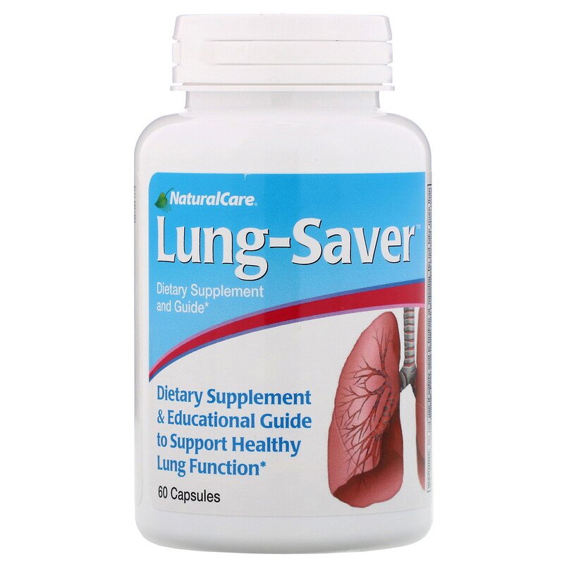 LUNG-SAVER, Spas za PLUĆA, 60 kapsula ,NaturalCare USA