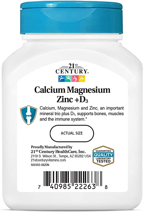 Calcium+Magneziju+Cink i D-3,90 tableta,