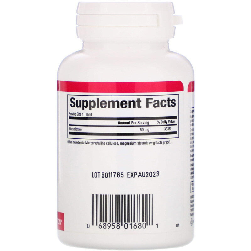 Cink citrat, 15 mg, 90 tableta , Natural Factors USA