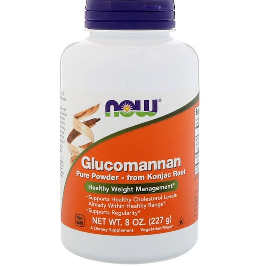 Glucomannan Prah 227g (Now Foods);*(za mršavljenje i osećaj sitosti)