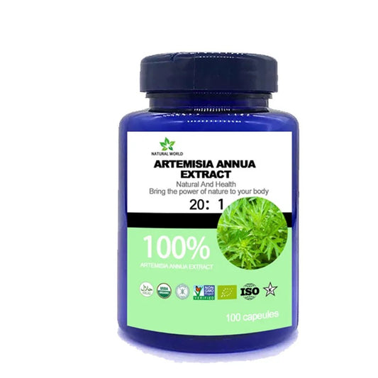 Artemisinin Extract 20:1-Slatki pelin Natural,340 mg,100 caps,Original-Kina