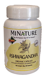 ASHWAGANDHA -AŠVAGANDA 450mg-60 Capsules,Original Indija-Mi Nature