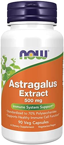 ASTRAGALUS Extract,70% Polisaharida, 90 caps. Now Foods USA