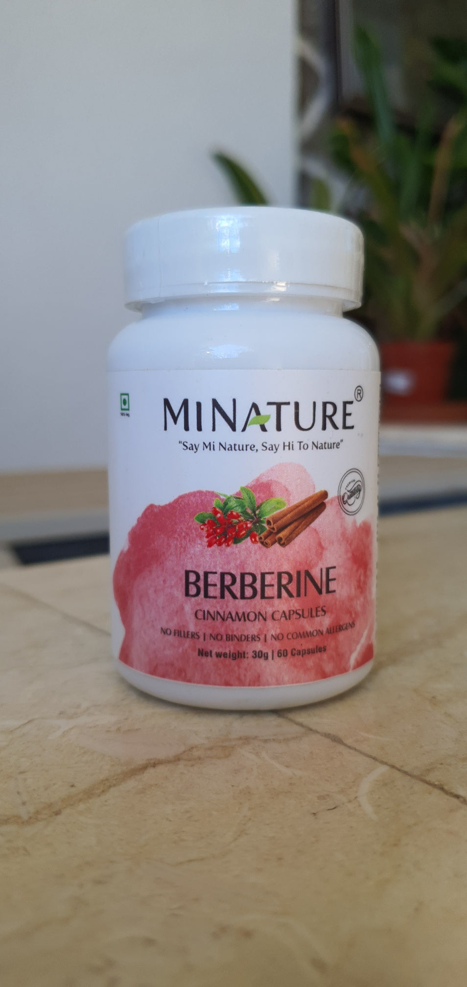 BERBERINE+ Cimer Cejlonski -Extrakti ,500 mg, 60 veg.caps.- Indija