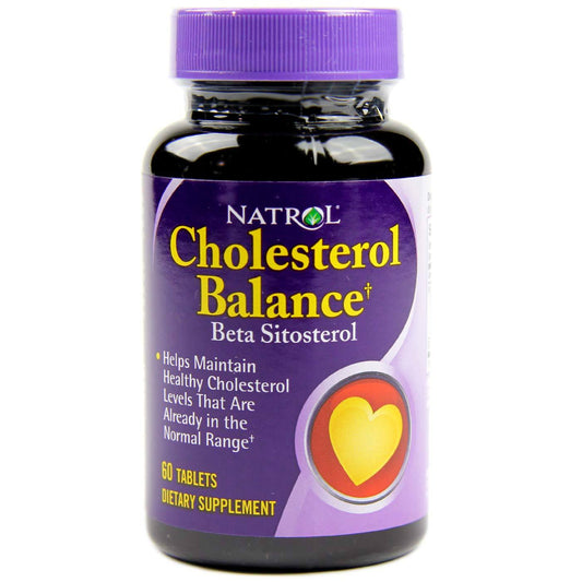 Cholesterol Balance-Holesterol balans ; Beta Siosteroli , 60 tableta-Natrol USA