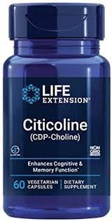 CITICOLINE ,CDP-Choline-60 veg.caps, Life Estension-USA