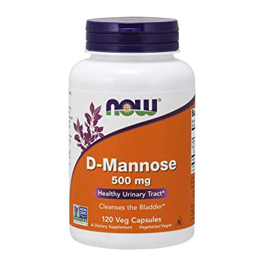 D-Mannose,D-Manoza 500mg-120veg.kapsula -Now Foods