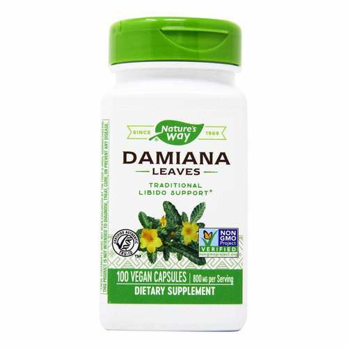 DAMIANA list 400mg -100 veg.kapsula,Nature's Way USA