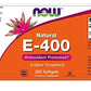 Vitamin E-400 Natural -250 Softegels Now Foods USA