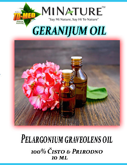 Geranijum ulje 10ml-Esencialno ulje Original Indija