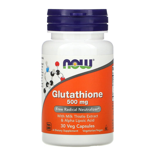Glutathione,GLUTATION  500mg.,30 veg.kapsula ,Now Foods
