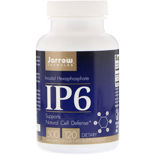 IP6 (Pročiščeni Inositol Hexaphoshate) 500mg.-120veg caps.,Jerrows USA