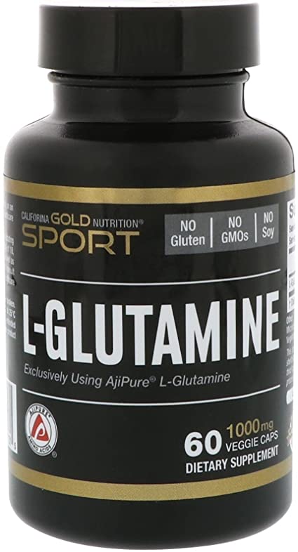 L-Glutamine 1000mg ,60 kapsula ,California GOLD Nutrition USA