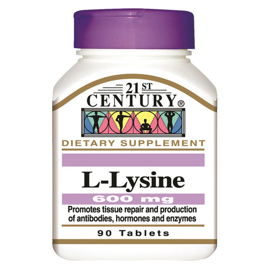 L-Lysine 600 mg - 90 Tablets