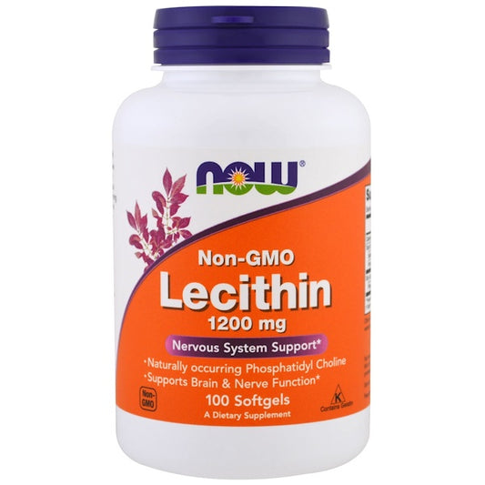 Lecitin, 1200 mg, 100 Softgels(Now Foods)*Za mozak i jetru
