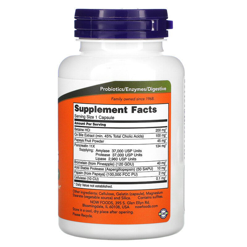 Super ENZIMI, 90 caps.,Super Enzymes - Now Foods USA