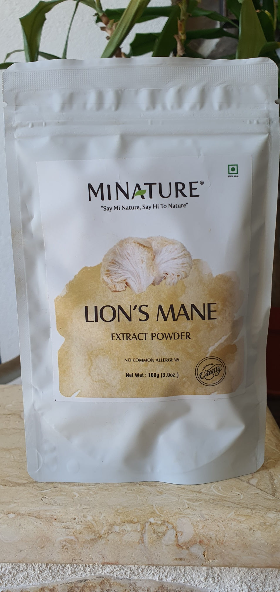 Lavlja Griva - Lions Mane Extrakt u prahu 100g,Super hrana za mozak,demenciju i nervna oboljenja,kod problema crevnog trakta,za regulaciju Holesterola i glukoze..imuni sitem i u borbi sa kancerom jednjaka,želudca..Organic-Indija Mi Nature