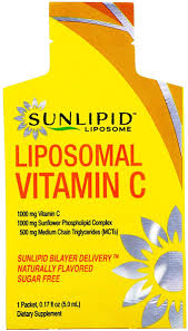 Liposomal vitamin C 30 uljanih kesica x 5ml ,Sunlipid- USA