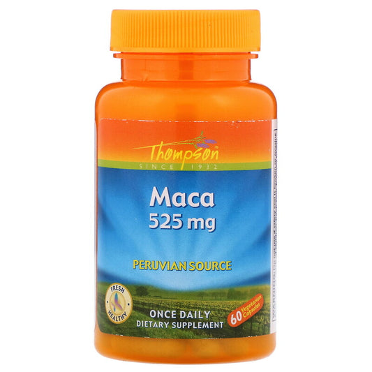 Maca, 525 mg, 60 Vegetarian Capsules (THOMPSON-USA)*Peruanska Maka