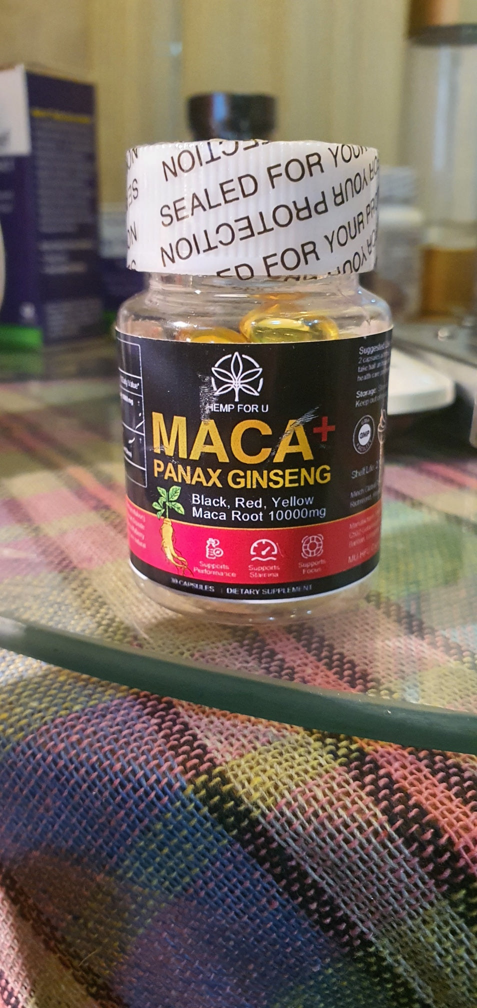 MACA+ PANEX GINSENG 30 Oil caps.